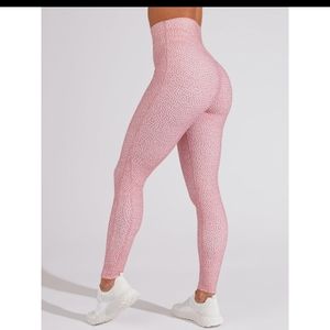 Buffbunny, Pink Bossy Print, M, Legacy Leggings